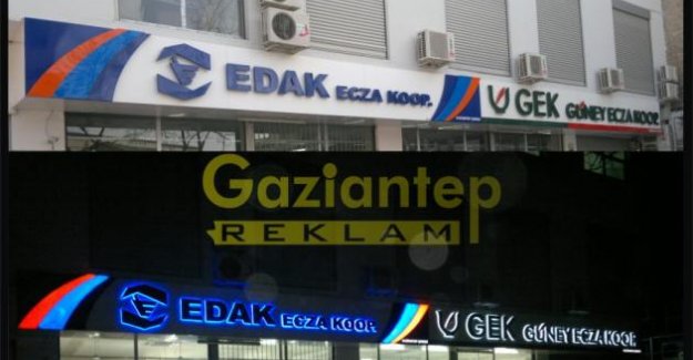 Led Aydınlatmalı Alüminyum Kutu Harf Tabela