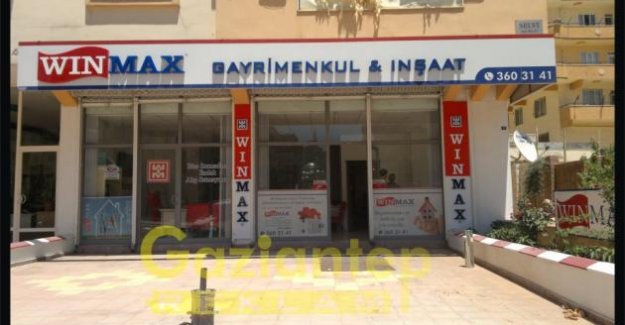 Winmax emlak için yaptığımız Cephe ve Kolon tabelası